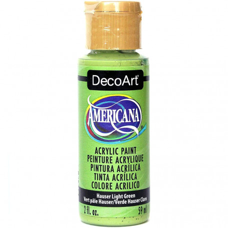 La Americana 59 ml DecoArt - 131 Verde Hauser Claro