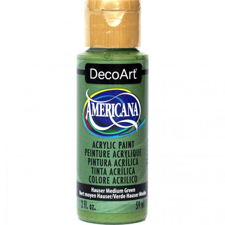 La Americana 59 ml DecoArt - 132 Verde Hauser Medio