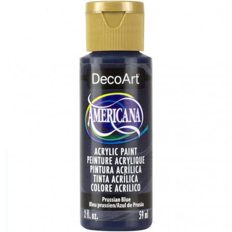 La Americana 59 ml DecoArt - 138 Azul de Prusia