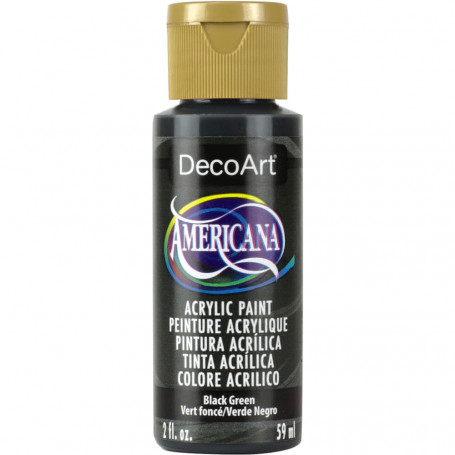 La Americana 59 ml DecoArt - 157 Verde Negro