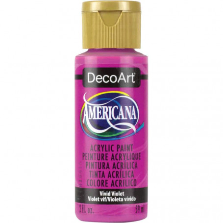 La Americana 59 ml DecoArt - 232 Violeta Vívido