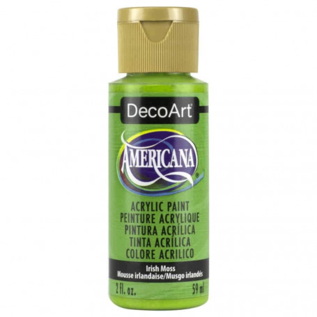 La Americana 59 ml DecoArt - 312 Musgo Irisado