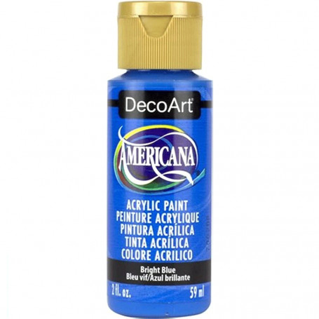 La Americana 59 ml DecoArt - 351 Azul Brillante