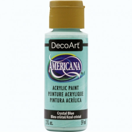 La Americana 59 ml DecoArt - 409 Azul Cristal