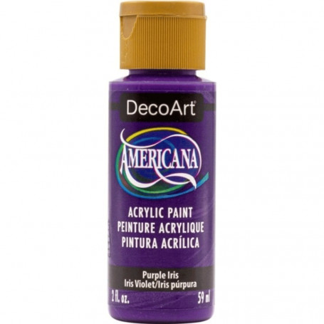 La Americana 59 ml DecoArt - 412 Iris Púrpura