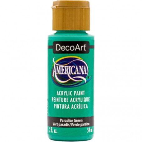 La Americana 59 ml DecoArt - 414 Verde Paraíso