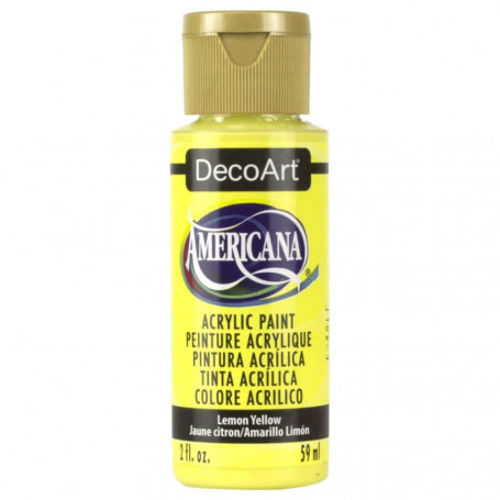 La Americana 59 ml DecoArt - 011 Amarillo Limón