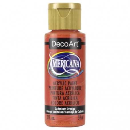 La Americana 59 ml DecoArt - 014 Naranja de Cadmio
