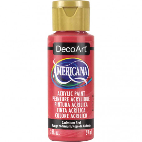 La Americana 59 ml DecoArt - 015 Rojo de Cadmio