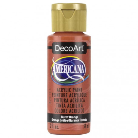 La Americana 59 ml DecoArt - 016 Naranja Tostado