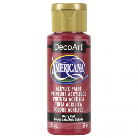 La Americana 59 ml DecoArt - 019 Rojo Guinda