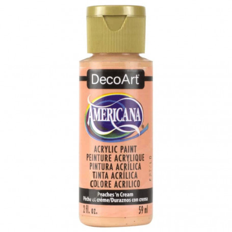 La Americana 59 ml DecoArt - 023 Duraznos con crema