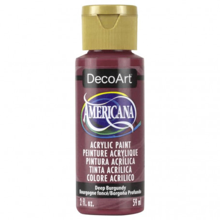 La Americana 59 ml DecoArt - 128 Borgoña Profundo