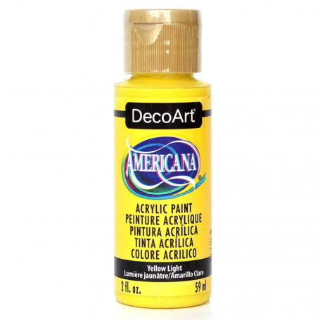 La Americana 59 ml DecoArt - 144 Amarillo Claro