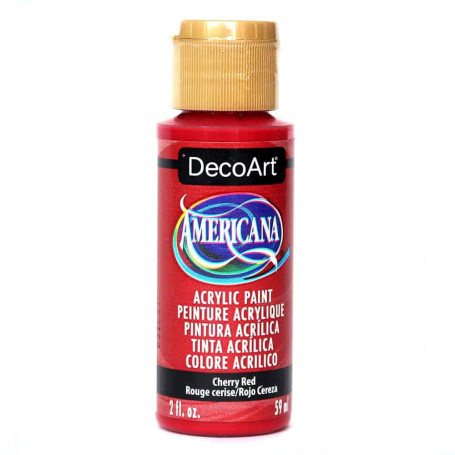 La Americana 59 ml DecoArt - 159 Rojo Cereza