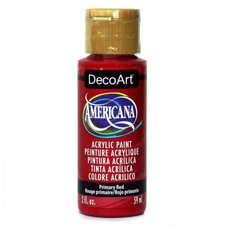 La Americana 59 ml DecoArt - 199 Rojo Primario