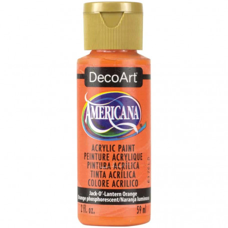 La Americana 59 ml DecoArt - 229 Naranja Luminoso (transparente)