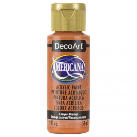 La Americana 59 ml DecoArt - 238 Naranja Canyon