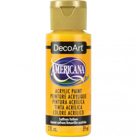 La Americana 59 ml DecoArt - 273 Amarillo Azafrán