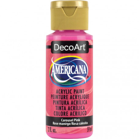 La Americana 59 ml DecoArt - 274 Rosa Calesita