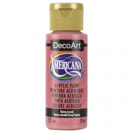 La Americana 59 ml DecoArt - 286 Coral Tierra