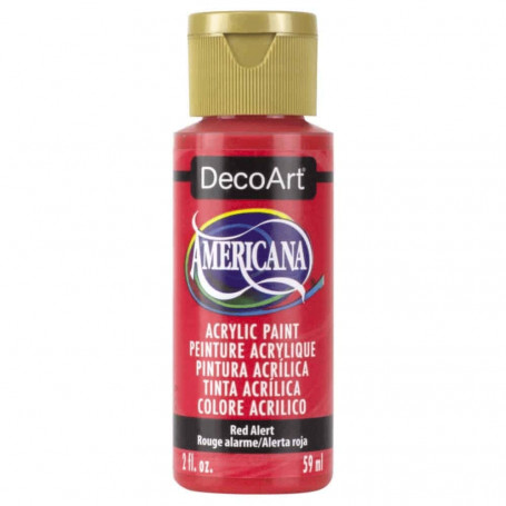 La Americana 59 ml DecoArt - 301 Alerta Roja