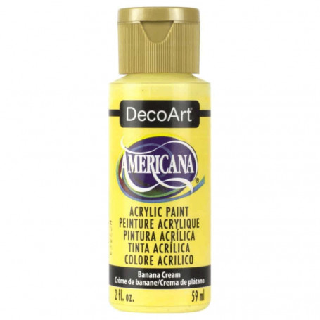 La Americana 59 ml DecoArt - 309 Crema de Plátano