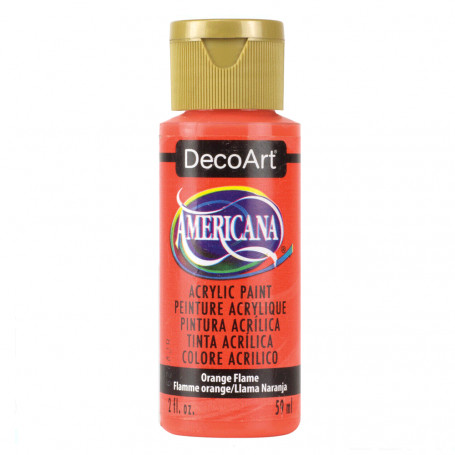 La Americana 59 ml DecoArt - 315 Llama Naranja