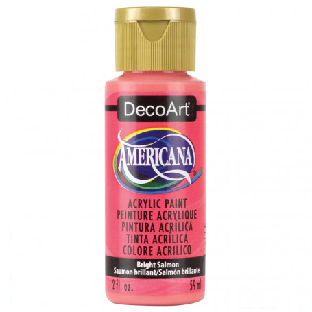 La Americana 59 ml DecoArt - 329 Salmón Brillante