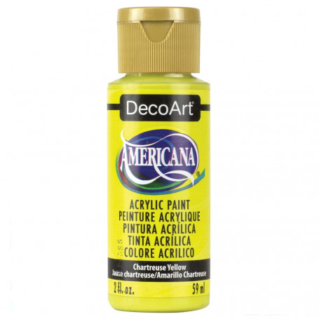 La Americana 59 ml DecoArt - 330 Amarillo Chartreuse