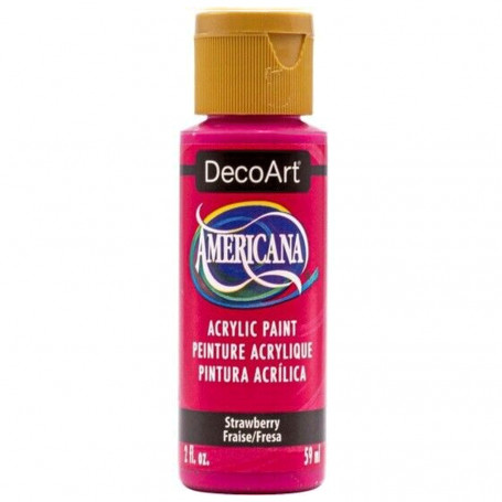 La Americana 59 ml DecoArt - 416 Fresa