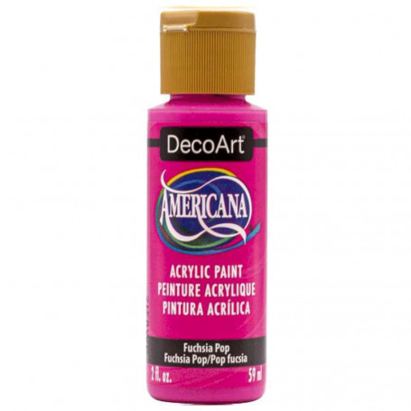 La Americana 59 ml DecoArt - 417 Pop fucsia