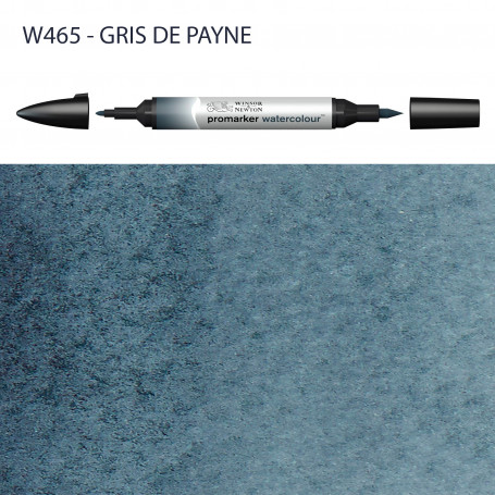 Rotulador Promarker Watercolour Winsor & Newton W465-Gris de Payne