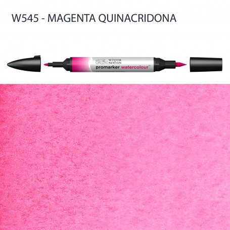 Rotulador Promarker Watercolour Winsor & Newton W545-Magenta Quinacridona