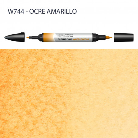 Rotulador Promarker Watercolour Winsor & Newton W744-Ocre Amarillo