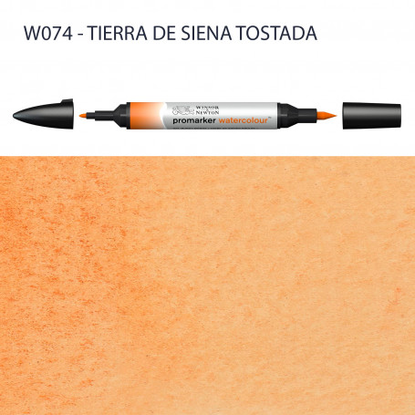 Rotulador Promarker Watercolour Winsor & Newton W074-Tierra de Siena Tostada