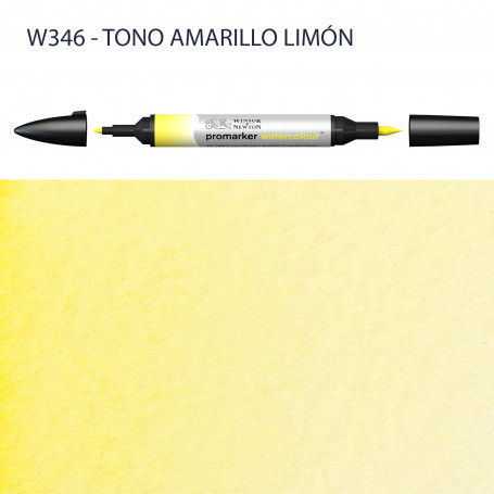 Rotulador Promarker Watercolour Winsor & Newton W346-Tono Amarillo Limón