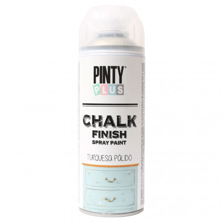 Spray Chalk Finish Pintyplus - Turquesa Pálido