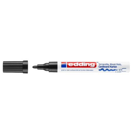 Deco Marker Edding 4000 - 01 Negro