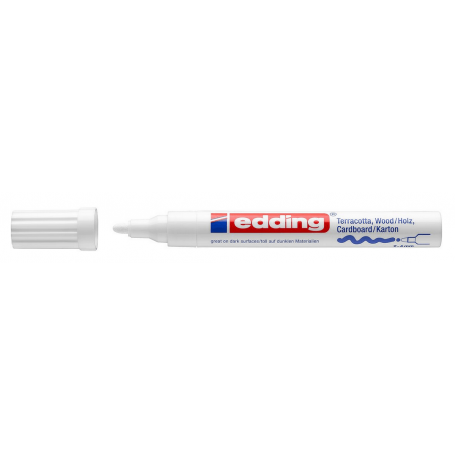 Deco Marker Edding 4000 - 49 Blanco