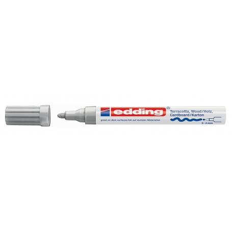 Deco Marker Edding 4000 - 54 Plata