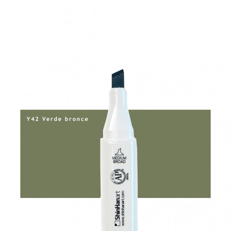 Touch Twin Brush - Y42 Verde bronce