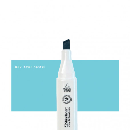 Touch Twin Brush - B67 Azul pastel