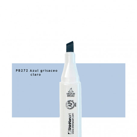Touch Twin Brush - PB272 Azul grisaceo claro
