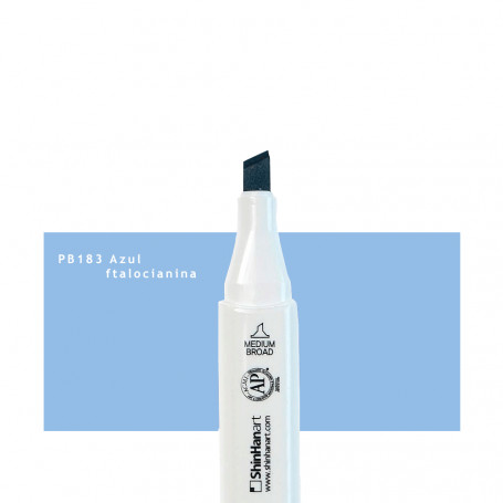 Touch Twin Brush - PB183 Azul ftalocianina