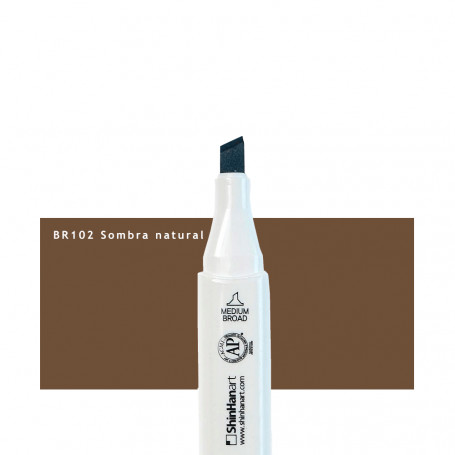 Touch Twin Brush - BR102 Sombra natural
