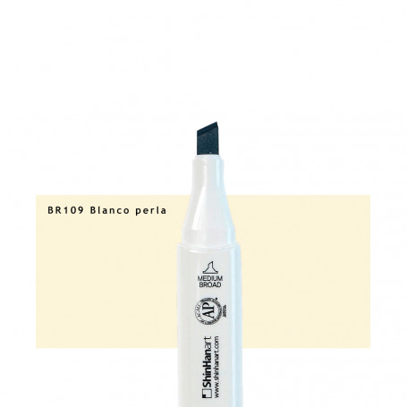 Touch Twin Brush - BR109 Blanco perla