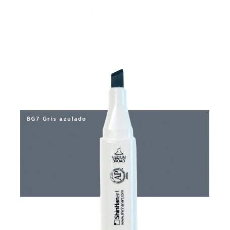 Touch Twin Brush - BG7 Gris azulado