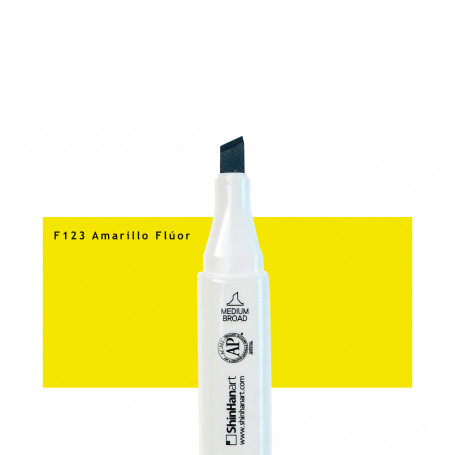  Touch Twin Brush - F123 Amarillo Flúor