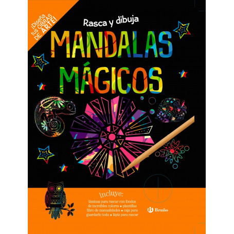 Rasca y Dibuja Mandalas Mágicos